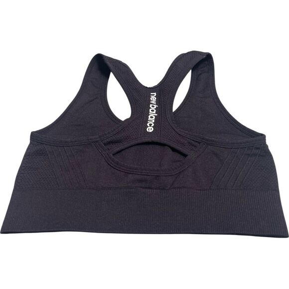 New Balance Black Sports Bra - Picture 2 of 7
